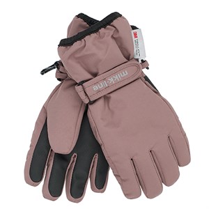 Mikk-Line - Nylon Gloves / Handsker, Twilight Mauve
